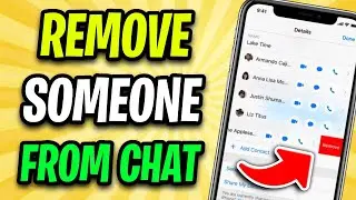 How To Remove Someone From Group Chat On iMessage