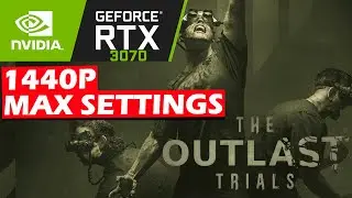 The Outlast Trials BETA - RTX 3070 + Intel Core i5 10400F 1440p Max Setting Gameplay