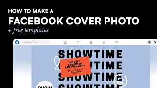 How to Design a Facebook Cover Photo + Free Templates