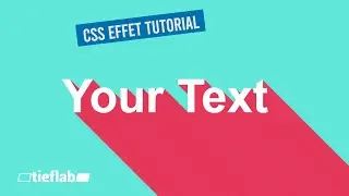 Flat Long Shadow Using CSS & content.Editable Javascript  | CSS Text Shadow