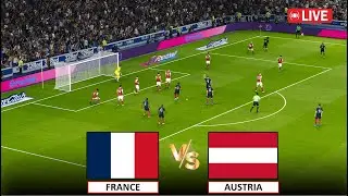 🔴EN DIRECT : FRANCE vs AUSTRIA I I Efootball Pes 2021 GAMEPLAY