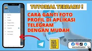 Cara Ganti / Ubah Foto profil Aplikasi Telegram Terbaru