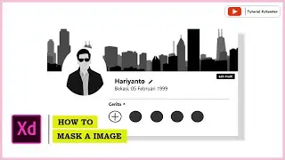 How To Adobe XD Mask Image With Shape || Adobe XD Mask Image