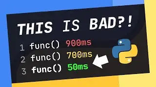 OPTIMIZING Your Python Code Is Actually A BAD Thing?!