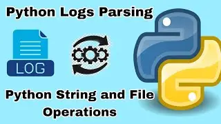 Python automation interview questions | python logs parsing | string operations | file operations