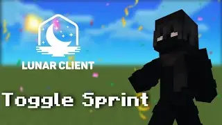 HOW TO TOGGLE SPRINT IN LUNAR CLIENT 🔥 