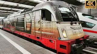 Züge am Hauptbahnhof München | 4k video-extrem scharfes und sauberes Video
