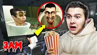 🔪 🚽 GECE 3'te SKİBİDİ TUVALET FİLMİ İZLEMEYİN !! (EVİME GELDİ) *YARDIM EDİN*