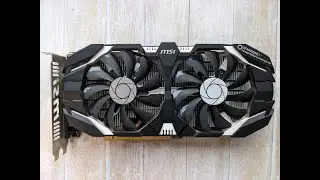Видеокарта MSI GeForce GTX 1060 OCV1 6GB GDDR5 [GTX 1060 6GT OCV1] Б/У