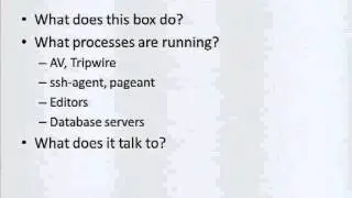 DEFCON 20: Improving Accuracy and Efficiency in Post Exploitation Metasploit Framework