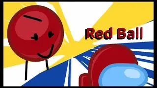 Red Ball Plays, Among Us! | Among Us GamePlay! | ZayDash Animates