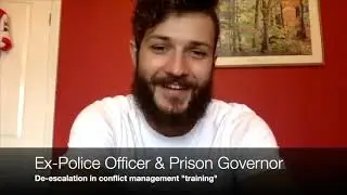 De-escalation in Police conflict training