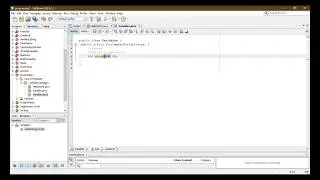 How to Declare a variables in java  using NetBeans.