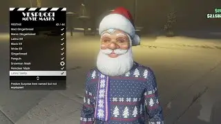 GTA Online - All Masks (Festive)