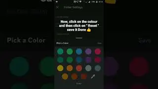 How to reset the Folder 📁 Colour in Discord Mobile #roduz #discord #howto #how #reset #colors