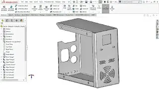 Computer  Case Design in Solidworks