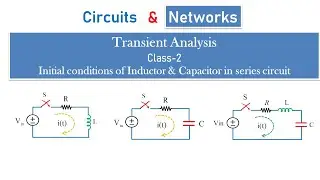 How to solve Transient analysis problems? What is Transient analysis? Describe Transient analysis.