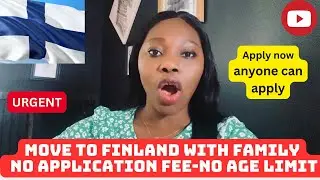 FINLAND 🇫🇮 FREE JOINT APPLICATION- SCHOLARSHIPS AVAILABLE/ STUDY IN FINLAND/ NO FEES - MOVE FAMILY