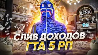 СЛИВ ДОХОДОВ ГТА 5 РП/GTA 5 RP | Сколько приносит проект и как тратятся деньги | 100% доказательства