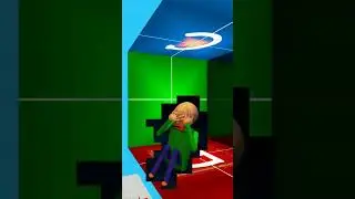 Baldis Basics: Found a crying Baldi / Secret ending #shorts (Classic Remastered)