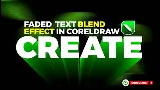 How To Create A Simple Yet Captivating 3D Text Effect In CorelDRAW.