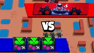 Triple Virus 8 BIT in Boss Fight | Brawl Stars