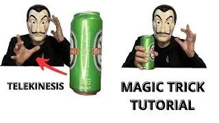 TELEKINESIS MAGIC TRICK TUTORIAL 