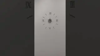 Настінний годинник з Аліекспрес як декор !