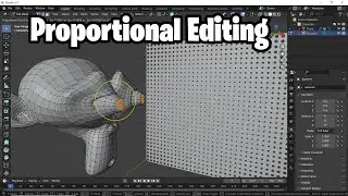 Everything About Blender Proportional Editing in 2 Min