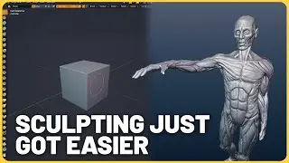 Blender 3.5 Game Changing Sculpting Feature - One Step Closer to ZBrush