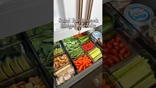 ASMR Satisfying Fridge Restock #asmr #fridgeorganization #organizedhome #healthymeals #restock #fyp