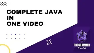 Complete java tutorial in one video || Java full course in tamil || Java programming in tamil