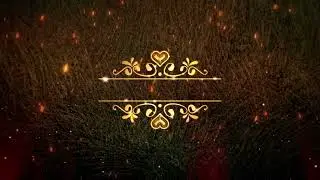 Wedding background | without title frame | video animation | free template