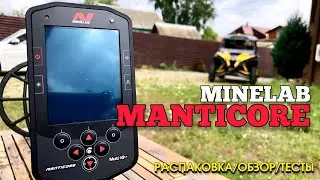 MINELAB MANTICORE! САМЫЙ ДОРОГОЙ МЕТАЛЛОИСКАТЕЛЬ! РАСПАКОВКА/ОБЗОР ФУНКЦИЙ/ТЕСТЫ