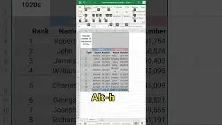 How to Clear or Remove Formatting using Keyboard Shortcutin Microsoft Excel 2024 | in2Rafi #shorts