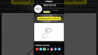 How to create satisfying curvy cursor 