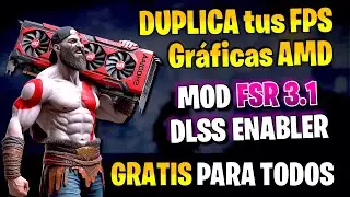 ✅ MOD GRATIS para ACTIVAR FSR 3.1 FRAME GENERATION 🔴 En TODAS las TARJETAS GRÁFICAS AMD 🔴