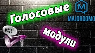 Голосовые модули в умном доме MajorDomo