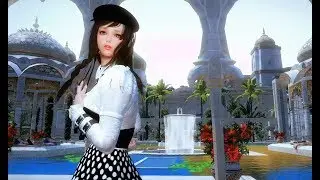 skyrim dance hdt hair priview3