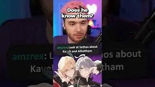 Sethos’ Most SUS Voiceline In Genshin Impact