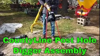 Tractor Supply County Line Post Hole Digger Assembly 