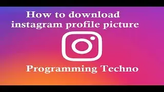 how to download Instagram profile picture