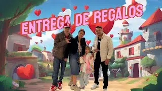 ENTREGA DE REGALOS 🩷🤍❤️🩵(día del amor y amistad ) € FAMILIA IBÁÑEZ