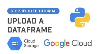 Upload A DataFrame To Google Cloud Storage As A CSV File Without Saving Locally Using Python