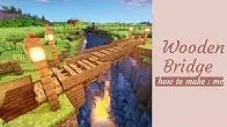 Как построить очень красивый мостик из костров в майнкрафте !!!! ;)