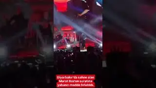 Murat Boz'a sahnede çirkin saldırı! işte O anlar..