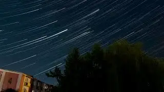 SZLAKI GWIAZD - STAR TRAILS GOPRO-SOKÓŁKA
