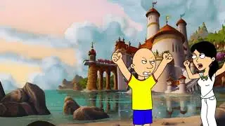 Caillou Forces Melody To Wear Shoes/Grounded