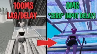 How To Get *ZERO* Keyboard and Mouse Input Delay in Fortnite Chapter 4 Season 4! (Lower Delay) 🔧✅