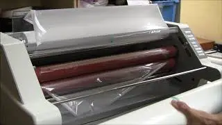 Changing Rolls of Film on a GBC Roll Laminator